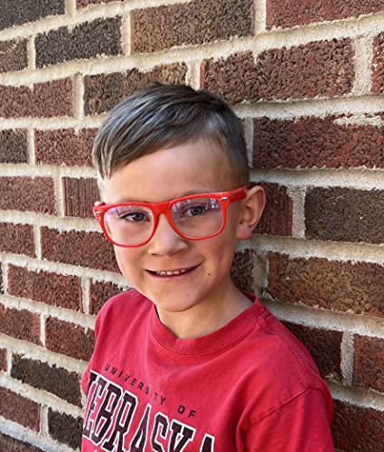 OWL 20 Pack Bulk Kids Nerd Glasses, UV Protected Childrens Non Prescription Clear Lens Fake Toddler Glasses3