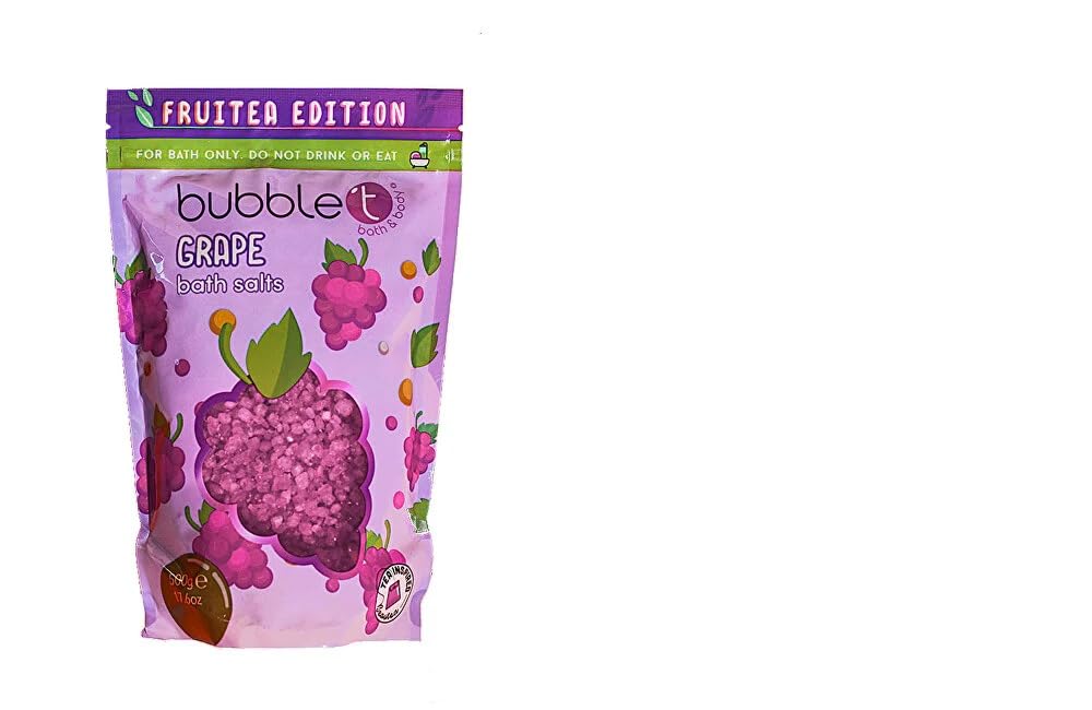 Bubble T Cosmetics FruiTEA Grape Bath Crumble