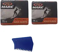 Parafina Surf Maré + 1 Raspador Combo 2 Parafina Prancha de Surf Mare + 1 Raspador