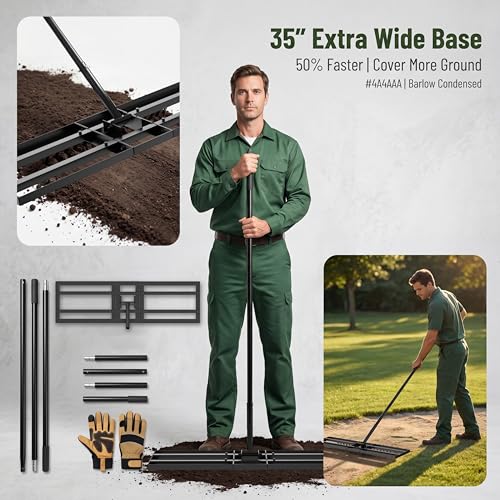 35x10 Lawn Leveling Rake