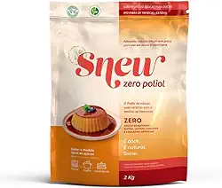 Adocante Natural Em Pó - Zero Poliol - Snew - 1unx250g