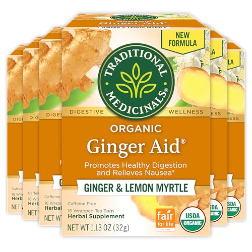 Traditional Medicinals Ginger Aid