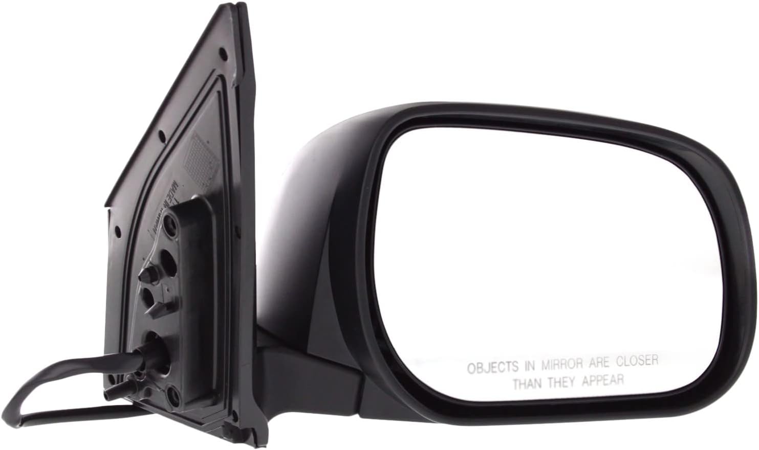 Kool Vue Passenger Side Power Heated Mirror for Toyota RAV4 2009-2012 With Signal Light Paintable Japan Built Vehicle (Vin J)