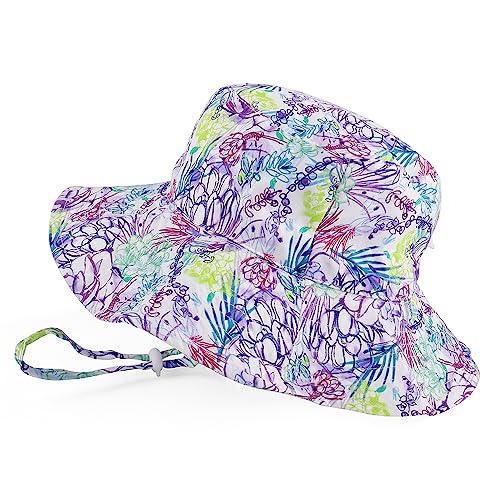 [ESTAMICO] �T�t�@���n�b�g �q�� �L�b�Y ���O���h�~ UV�J�b�g �����\ ���悯�X�q ���̎q �j�̎q �����V�F�[�h�n�b�g �o�P�b�g�n�b�g�i�ԁE�p�[�v���AM(52-54cm)