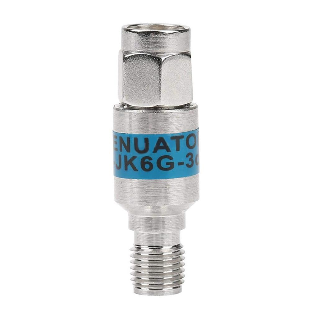 Attenuatore SMA da 2 W DC-6 GHz, da SMA a femmina 50 Ohm coassiale, per telecomunicazioni 10 dB