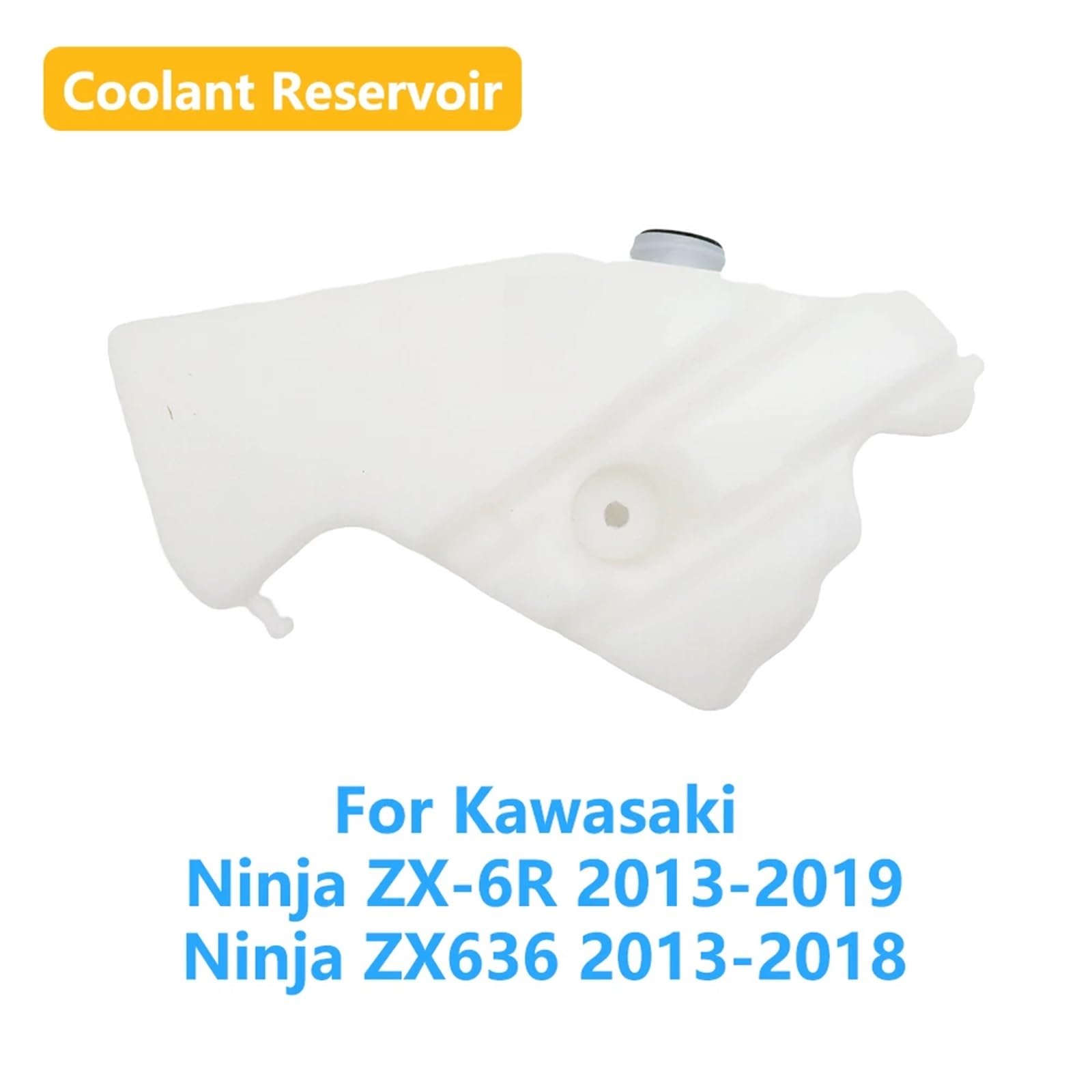Pasuje do Kawasaki Ninja ZX636 ZX6R ZX 636 6R 2013-2019 Akcesoria motocyklowe Zbiornik wyrównawczy płynu chłodzącego Chłodnica Zbiornik wyrównawczy Zbiornik Wyrównawczy Zbiornik