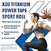 Phiten X30 Titanium Power Tape Sport Roll Pink, 2