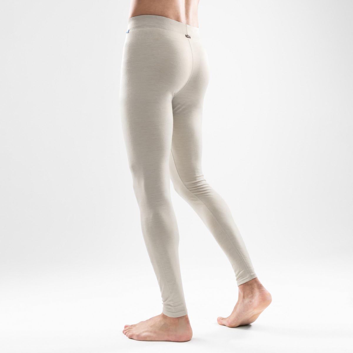 SIROKO Leggings térmicos de Lana para esquí y Nieve SRX Grit Beige