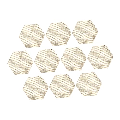 HOMSFOU DIY Weaving Pendants 10pcs Wall Hanging Decor for Kindergarten and Home