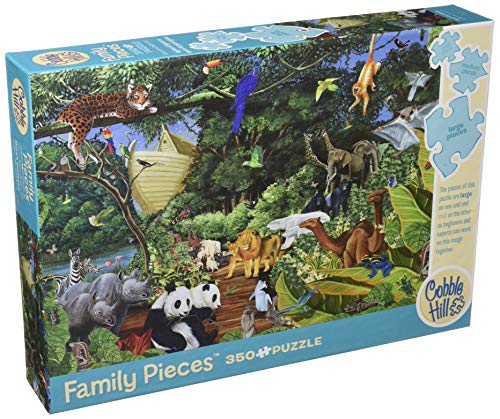 Preisvergleich Produktbild Cobblehill 54613 Multi 350 Noah's Gathering Puzzle, Verschiedene