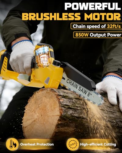 Ecarke Mini Chainsaw 8