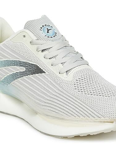 Image of ABROS Mens Edge ASSG1305 Sports Shoes Cream /Turquoise 6UK