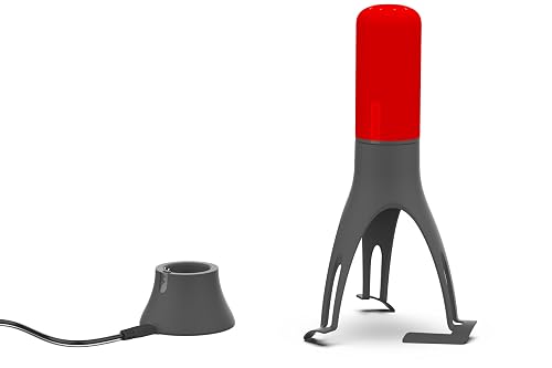 Uutensil Stirr Plus Timer, USB Charging Cradle, Red x Grey