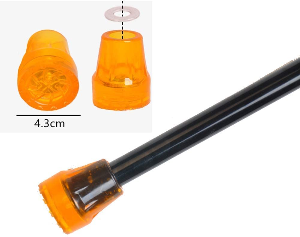 Stampelle per avambraccio regolabile con polsino aperto regolabile in altezza, avambraccio, gomito, ascelle bastone da passeggio assistenza, supporto per camminata in alluminio leggero con comoda