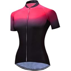 Vestimenta De Ciclista Mujer Maillot de ciclismo para mujer, perfecto para ciclismo de montaña, de manga corta, ideal para verano