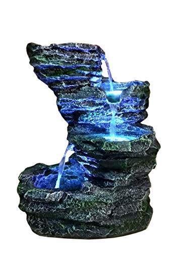 Polyresin Fiber 3 Steps 3 Layer Water Fountain For Home Decor/Living Room/Hall/Office/Garden/Puja Room/Indoor/Outdoor-image-17