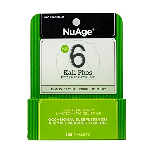 Hyland's Nuage Labs 6 Potassium Phosphate Tablets, 125 Count