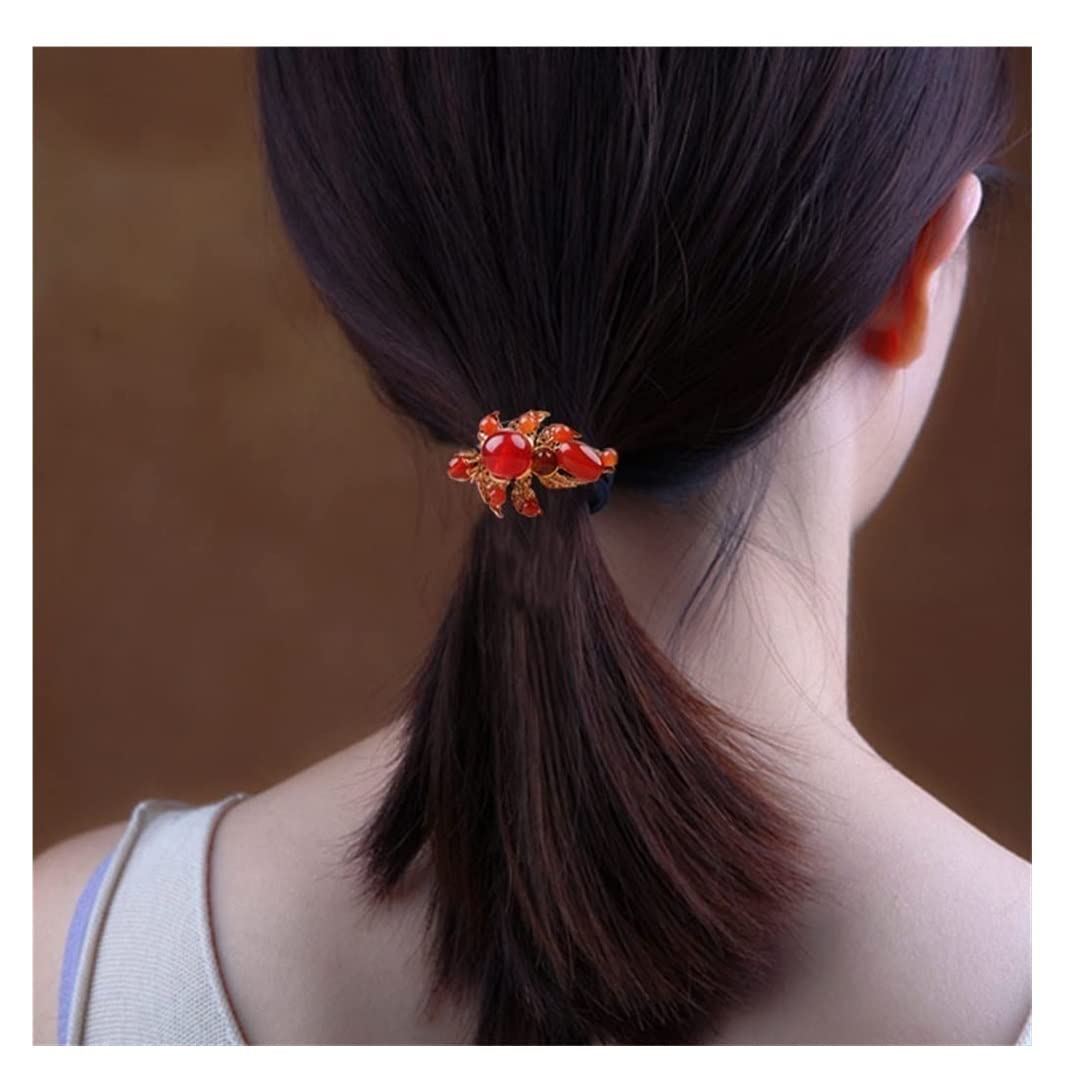 Scrunchies Per Capelli Anello Per Capelli Corda Per Accessori Per Cavallo Legata Elastico Per Mezzo Legato Elastici Per Coda Di Cavallo