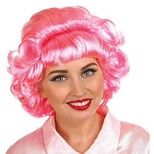 Fun Shack Parrucca Anni 50 Rosa, Parrucca Anni 50