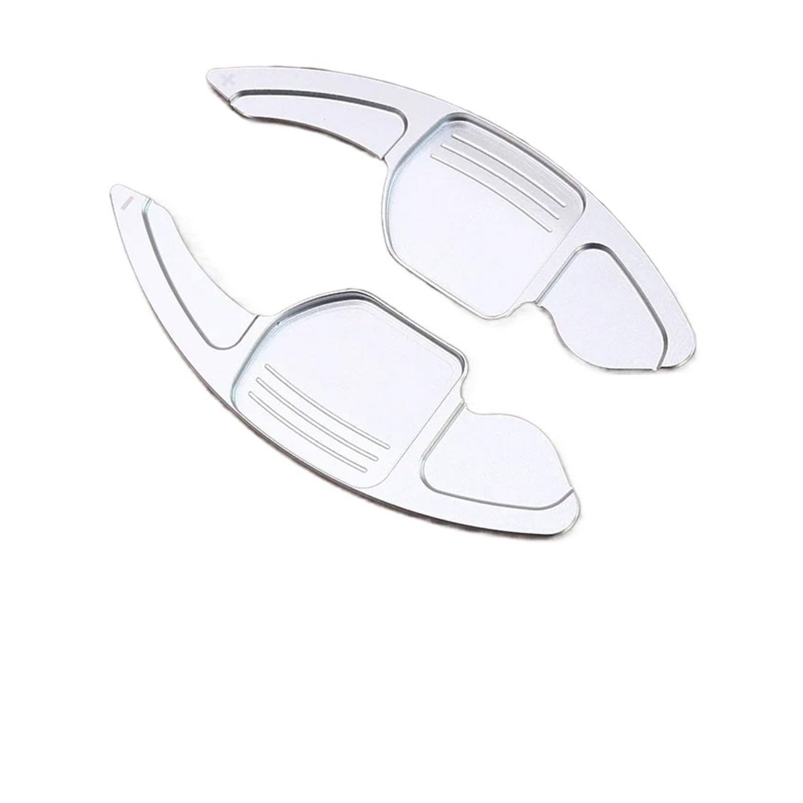 Xxiucj White Car Paddle Shifter Extensions For A1 For A3 For A4l For A5 For A7 For S3 S4 S5 For Q2 Q5l For Sq5l Q7 For Tt Tts Car Sports Steering Wheel Shift Paddle(White)