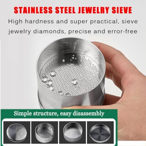 Tamices para clasificar diamantes con marco de placa para cribado rápido 3