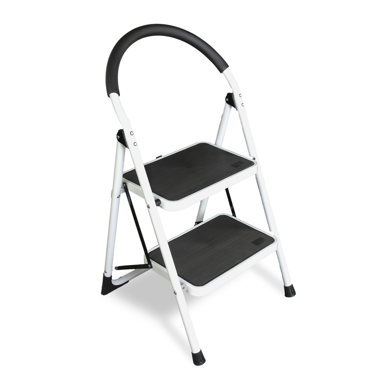 Amazon.com: Big Red 2 Step Ladder, 400 lbs Ergonomic Folding