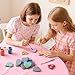 Simetufy 15 Pcs Heart-Shaped Rocks for Painting, 2in Valentine's Day Heart Stones, Natural River Rocks to Paint, Flat Painting Rocks, Smooth Rocks for Crafts, Stones for Girls DIY, Kindness Rocks