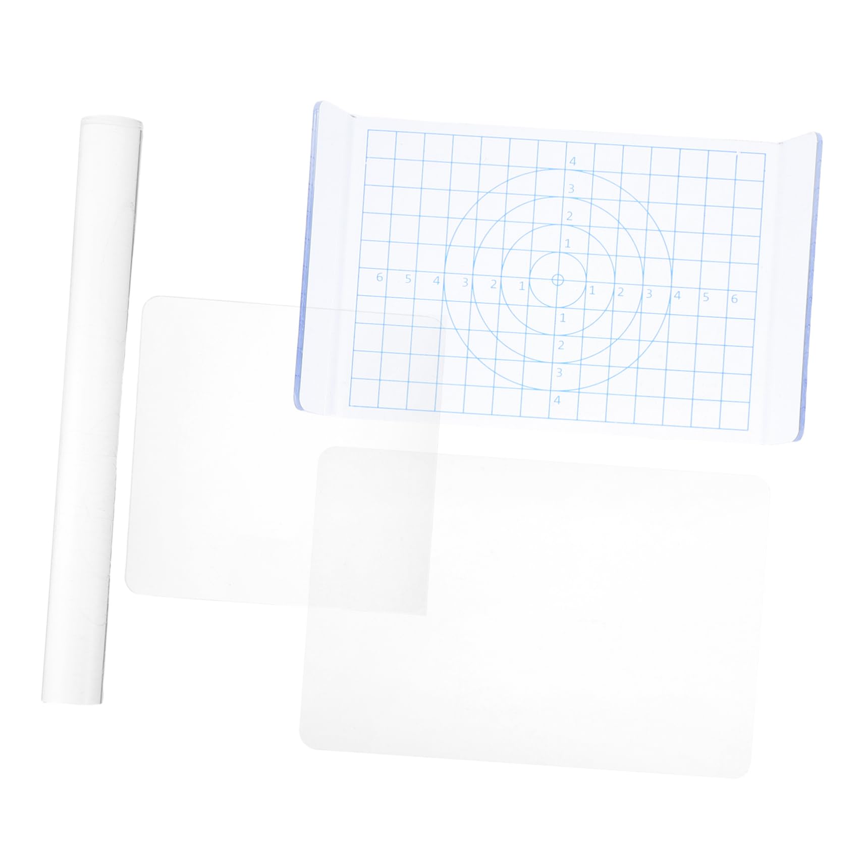 DOITOOL 1Set Acrylic Clay Roller Tool Shaping and Sculpting Boards for Pottery and Modeling Crafts Includes and Designs for Effortless Smoothing
