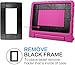 BMOUO Kids Case for iPad 9th/8th/7th Generation, iPad 10.2 2021/2020/2019 Case with Screen Protector, Shockproof Convertible Handle Stand iPad 9th/8th/7th Generation Case for Kids Toddlers, Rose