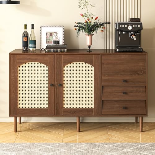 Stile country naturale: le porte in rattan e il design irregolare creano un'atmosfera elegante e calda per qualsiasi ambiente.