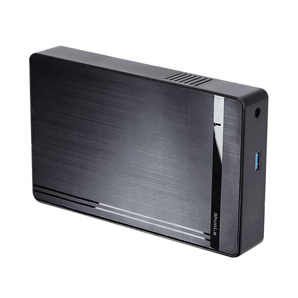 DANN Serial Desktop Laptop Hard Drive USB3.0 Tool-Free External Removable Hard Drive Case