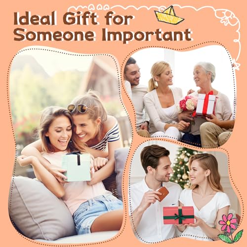 Gifts for Him/Her: Thank You Support Stuffed Animal Women/Men Present, Handmade Positive Crochet Monkey Emotional Birthday Christmas Retirement Gifts for Teacher Friend Coworker Couple