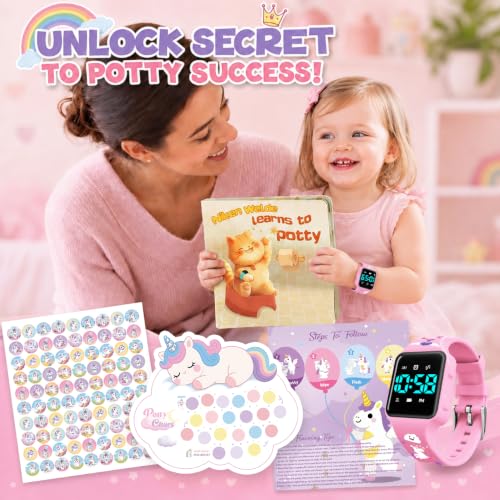 Image of BEN NEVIS Potty Training Watch, Digital Toddler Watch with Countdown /Music /Alarm Clocks /Vibration Reminder and Waterproof, Remind Toddler to Go to The Toilet