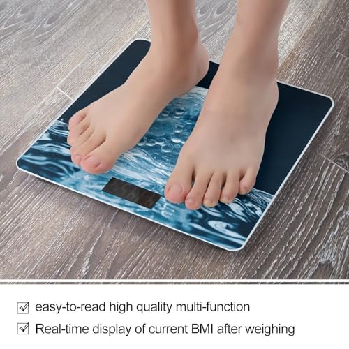 Báscula Digital de Baño con Pantalla LCD y Vidrio Templado miniatura 5