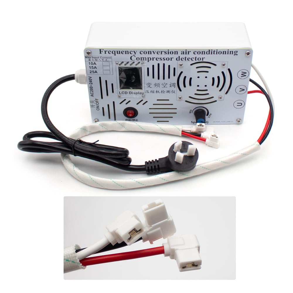 Probador de Compresores de Aire Acondicionado de Frecuencia Variable, Instrumento Universal de Prueba y Mantenimiento de Compresores de Frecuencia Variable (1-5HP)