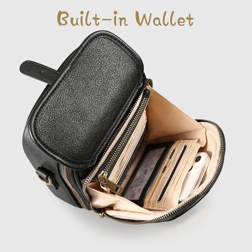 Anti-theft Crossbody Bag, Travel Purse with Built in Wallet, Anti Pickpocket Bag2