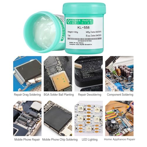 Pâte à souder 100g texture fine pour impression stable et brasage de circuits - 2