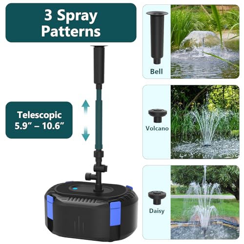 Kit Fuente de Estanque y Cascada AquaMiracle con LED miniatura 3