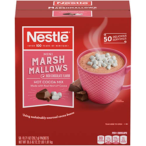 Nestle Hot Chocolate, Mini Marshmallow Flavored Hot Cocoa (300 Packets)