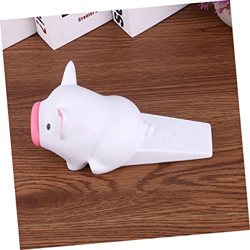 Ifanlandor Car Door Protector Door Stopper Bumper Protector Door Stopper Bumper Pig Door Protector Door Pinch Guards Limiter Animal White Anti-Pinch Child Cartoon Door Stopper #TOP2
