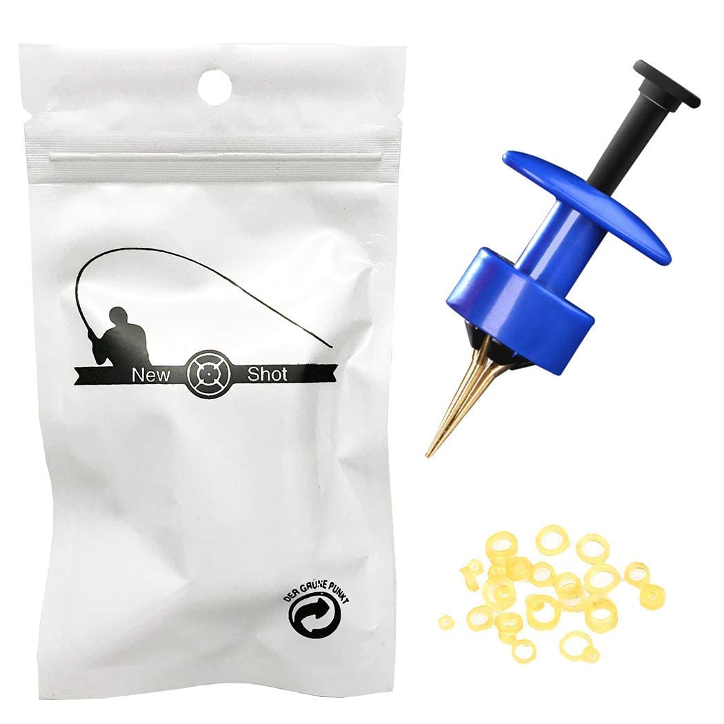 NewShotPellet Bait Bander and Bands for Carp Coarse Fishing Bands - Ideal For Particle Baits