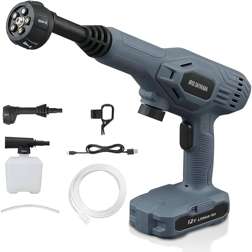 IRIS OHYAMA 充電式 ハンディウォッシャー 高圧洗浄機 公式