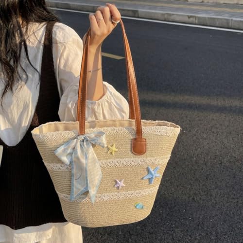 Cabas Tissé en Polyester haut de gamme : grand sac à main chic