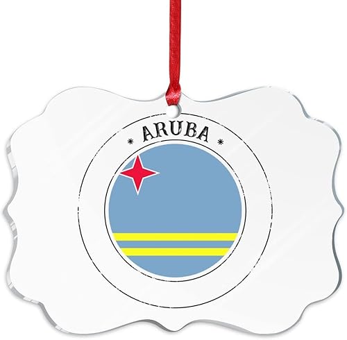 Vista 17 de Bandera de las Bahamas Adorno de árbol de Navidad para Navidad Bandera Nacional de Bahamas Decoración de árbol de Navidad Adorno colgante Adornos