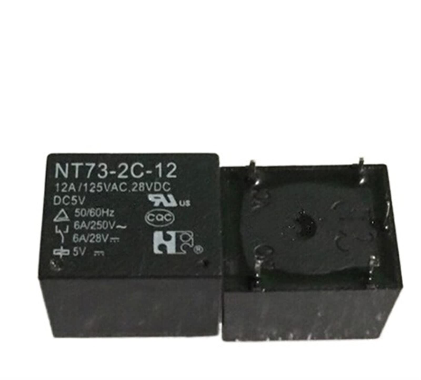 Relais NT73-2C-12-DC5V miniature 5V DIP5 de haute précision