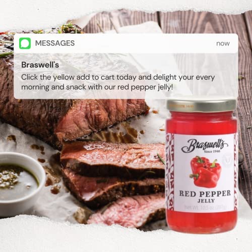 Braswell Red Pepper Jelly 10.5 Oz (Pack Of 2) #TOP6