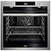 AEG BPE555220M Einbau-Backofen / SteamBake – mit Feuchtigkeitszugabe / Pyrolyse – Selbstreinigung / SoftClosing / Touch-Bedienung / Grillfunktion / Display mit Uhr / Kindersicherung