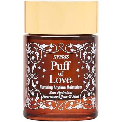 KYPRIS, Puff of Love Nurturing Anytime Moisturizer, Soothing Midweight Moisture & Glow, Ectoin Shea & Jasmine (1.55 oz / 46 ml) Cover