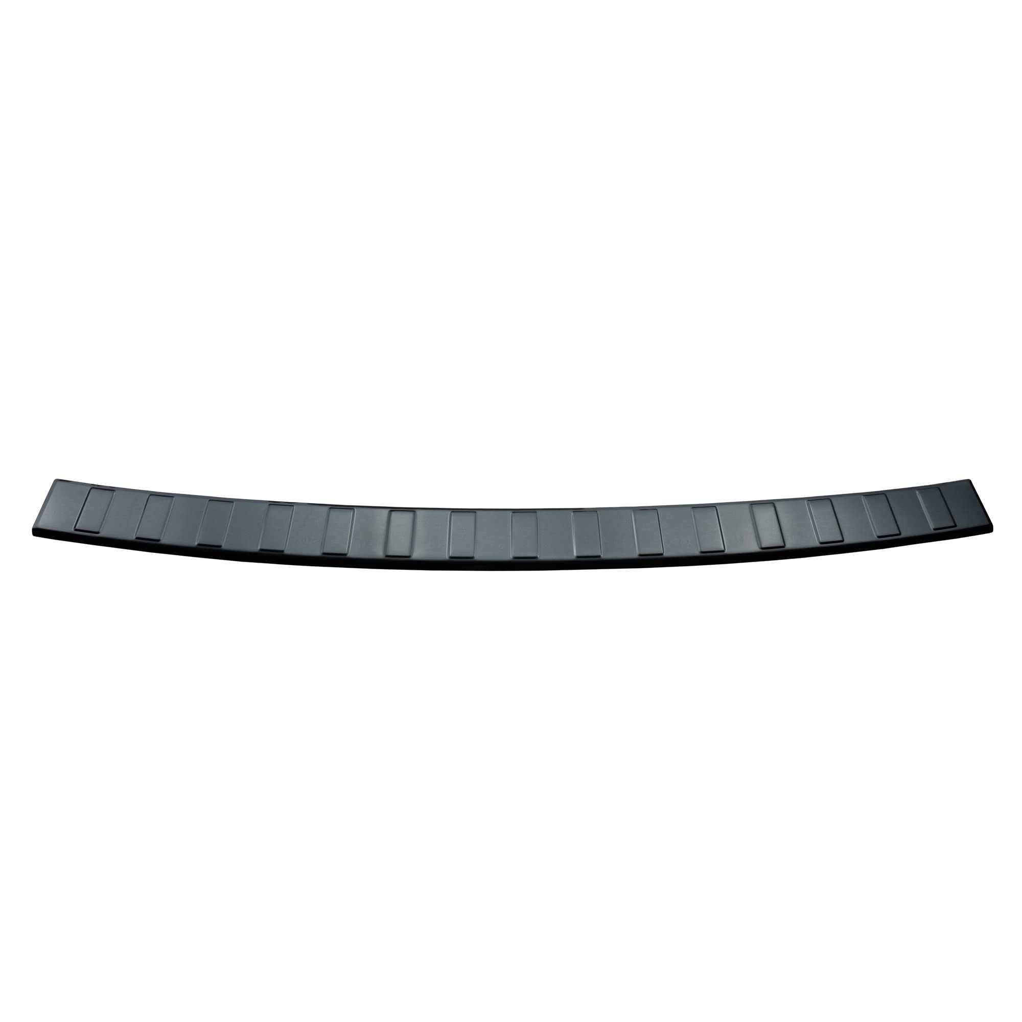 Aroba AR1178-BL Edelstahl Schwarz Black Chrome Ladekantenschutz kompatibel mit Mercedes Benz GLC BJ. 9.2015-4.2019 passgenau Abkantung Farbe Schwarz-Anthrazit