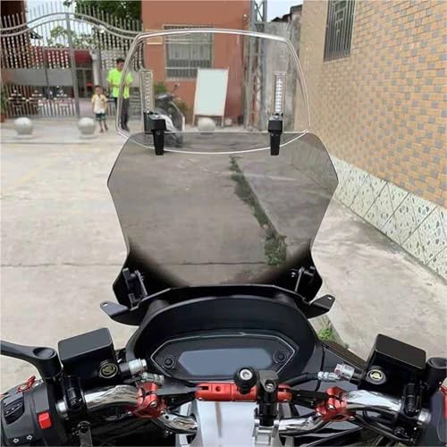 Extension pare-brise moto Yamaha Tenere 700 spoiler réglable pour voyage et route - 2